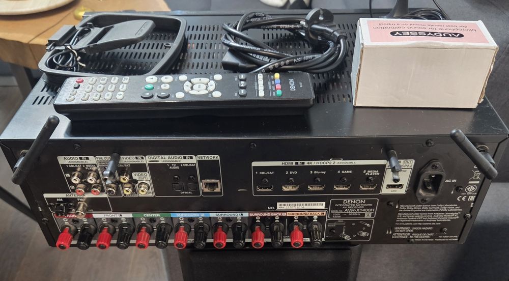 Denon avr-x 1400h - zestaw z głośnikami