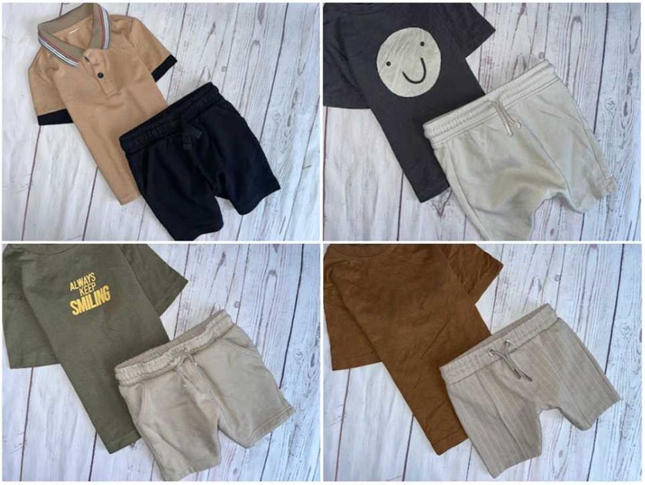 r.92-98 Mega paka 60 szt zestaw ubranek dla Synka chłopca lato jesień nike jordan adidas