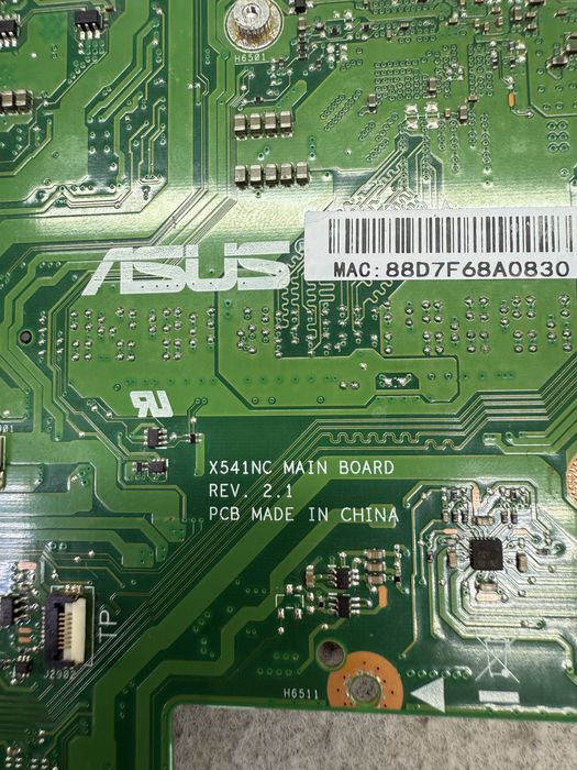 Плата asus X541NC  rev 2.1