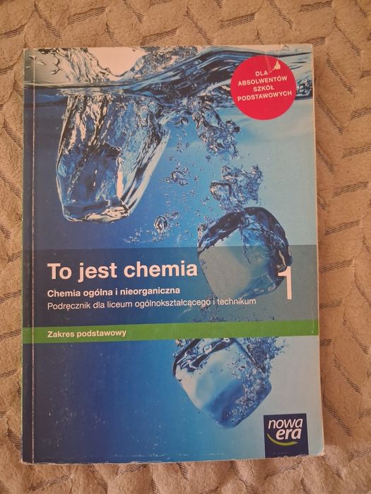 To jest chemia 1 organiczna i nieorganiczna
