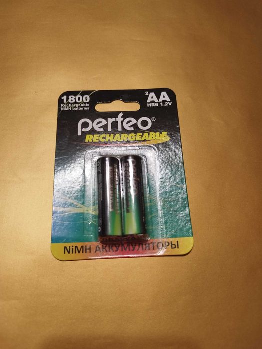 Батарейка аккумуляторная Perfeo 600 и 1800 - 2шт (цена за 1шт)