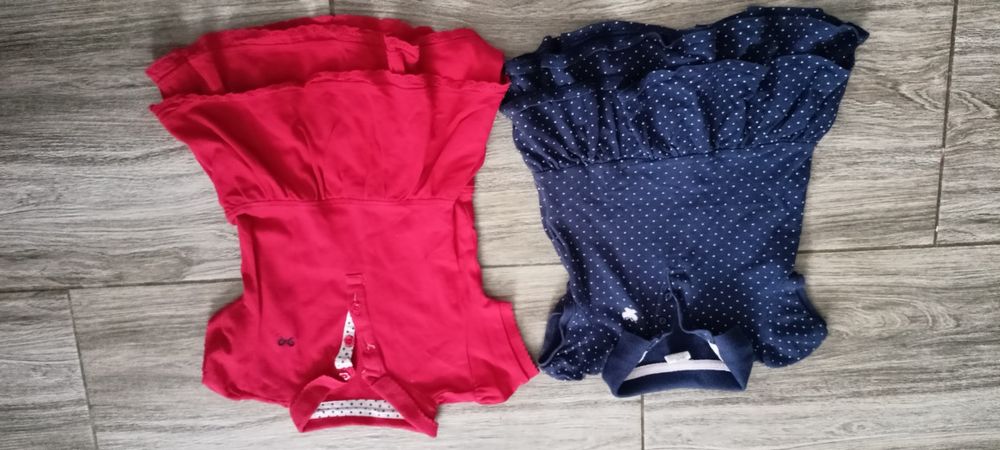 Czerwona sukienka Polo r80/86