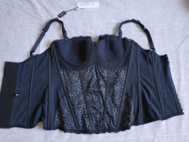 Gorset Panache Masquerade Sahara panterka 32DD 70DD nowy