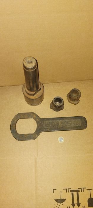 Porta pinças clarkson para feresadora/torno