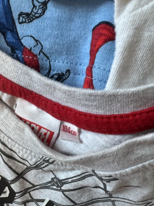 Zestaw ubranek spiderman + maska spiderman + pasek