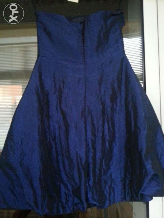 Vestido azulão de cerimónia