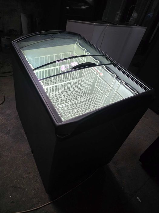 Розсрочка! Морозильні ларі камери Italfrost до 2м Антрацит.Гарний стан