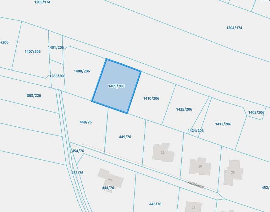 Działki budowlane 921-924 m², 160 zł/m² – Jastrzębie-Zdrój, ul. Okrzei / Jaskółcza - Widok 3