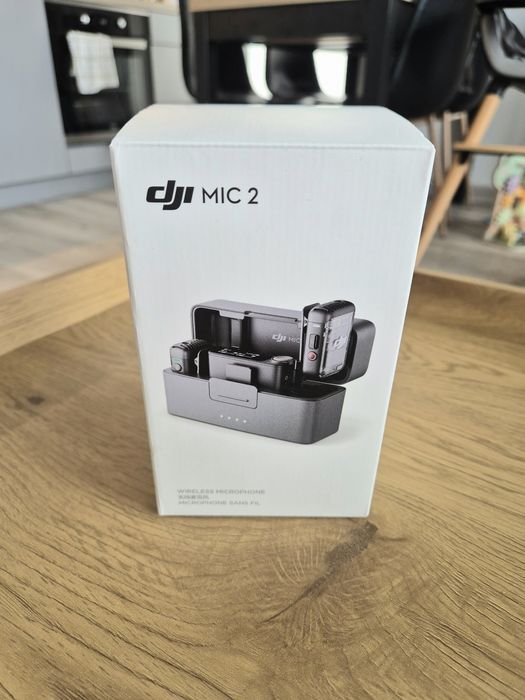 Zestaw DJI Mic 2 (2TX + 1RX) | Etui ładujące | Stan Idealny | 32-bit
