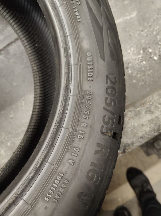 1x 205/55R16 91V Continental Ecocontact 6 6mm 2019 Opona Pojedyncza