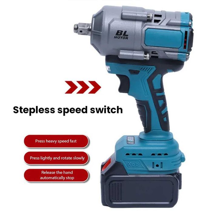 F1175 pistola impacto 3000NM 1/2 polegadas 2 velocidades