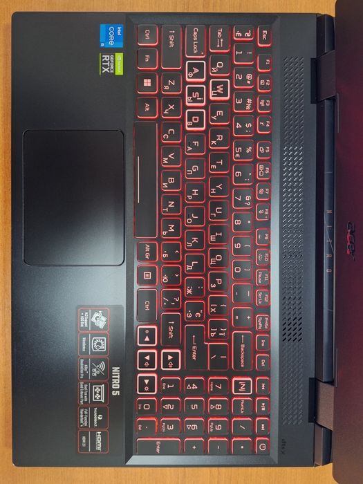 Acer Nitro 5 AN515-58 i5-12500H RTX 3050 Ti 4Gb DDR4 16Gb SSD 512Gb