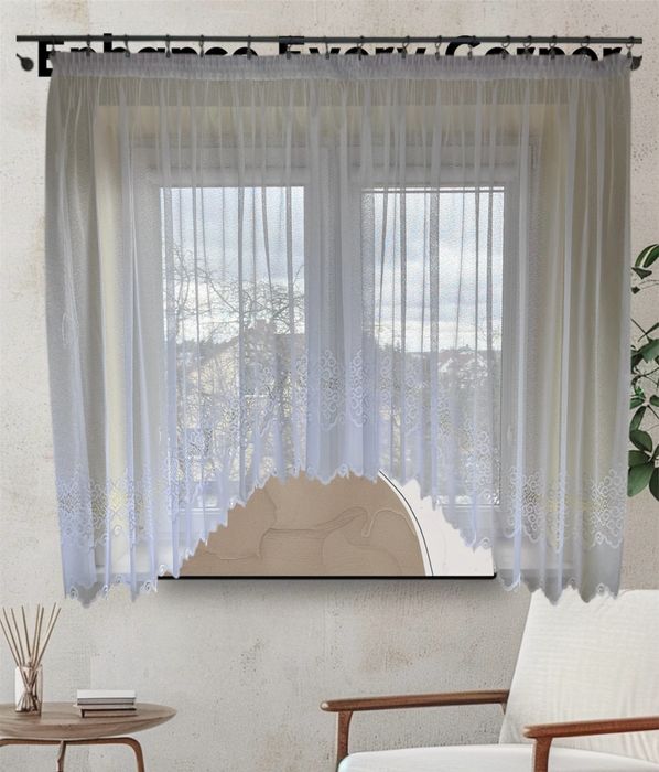 Firana zakardowa łuk 400x160 taśma