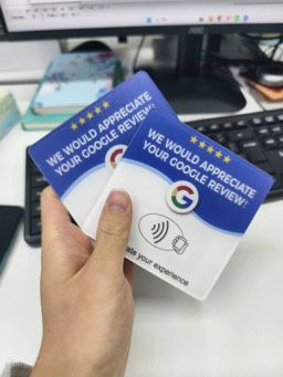 Cartão NFC Google Reviews