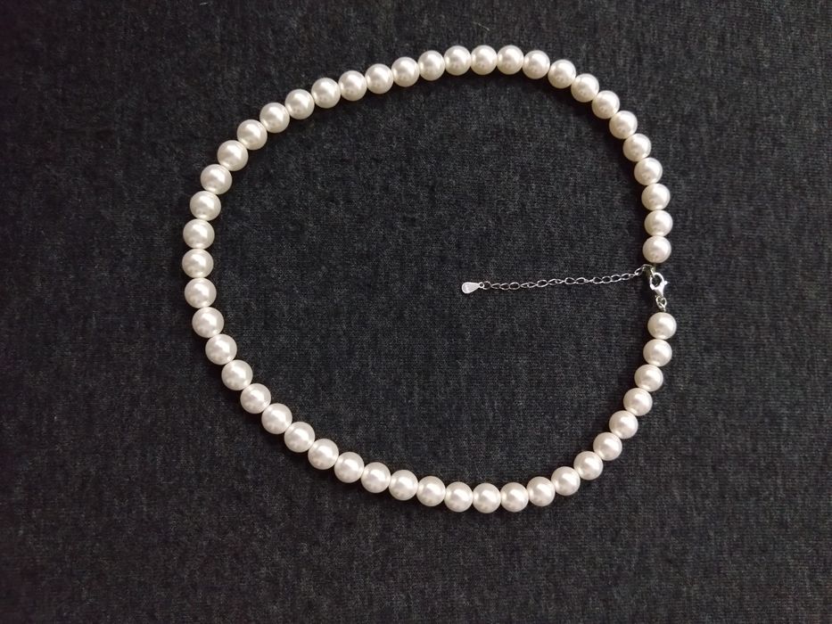 Perły piękny naszyjnik z pereł Wysyłka