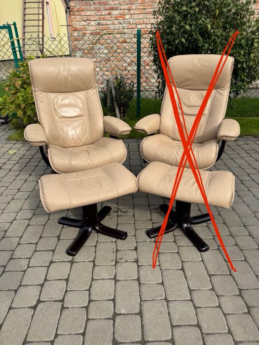 Крісло реклайнер шкіра (00131)крісло релакс Розкладне крісло