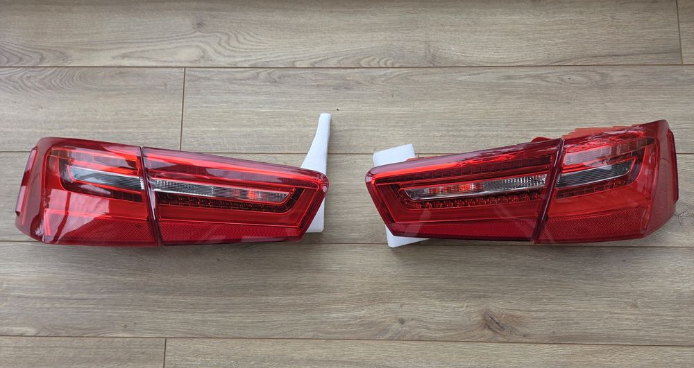 Европейские LED фонари Audi A6 C7 стопы поворотники