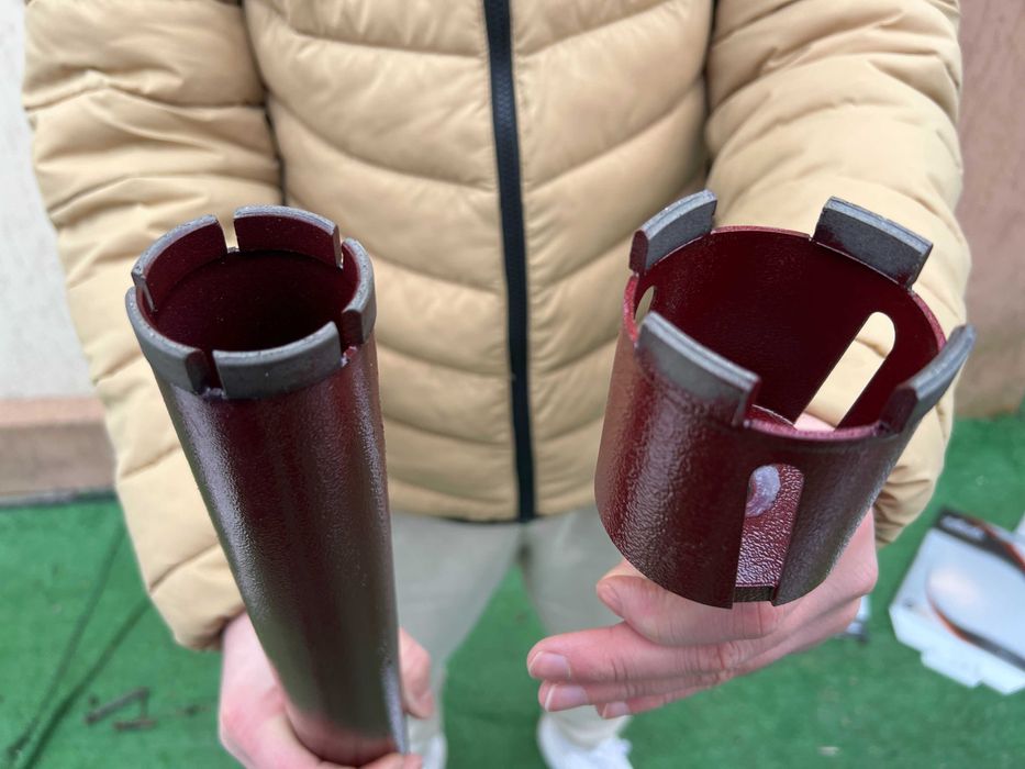 Коронки для алмазного бурения бетона кирпича сухое+мокрое ВСЕ РАЗМЕРЫ