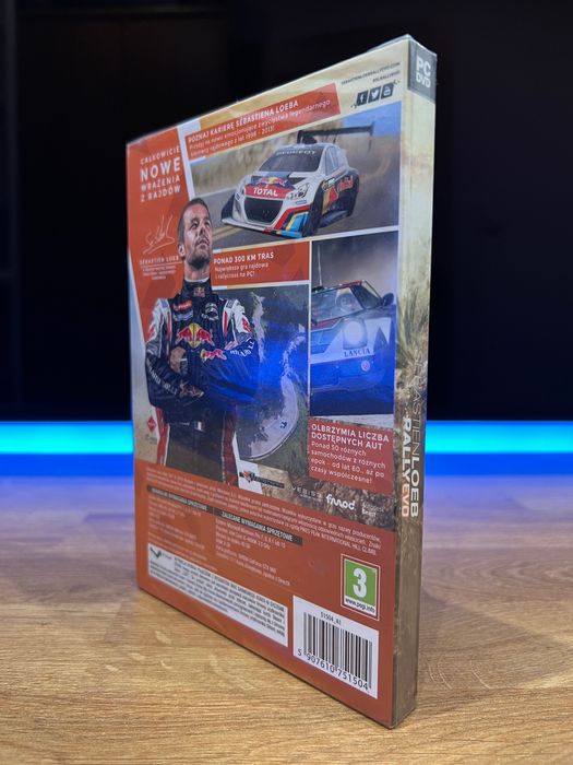 Sebastien Loeb Rally Evo (PC PL 2016) Nowy Folia premierowe wydanie