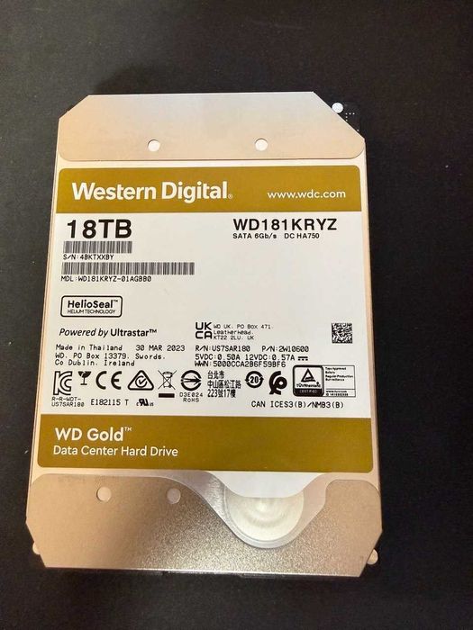 2個セット36TB Western Digital 18TB*2 wd 18tb - купити комп'ютери та комплектуючі - Ціна на OLX.ua