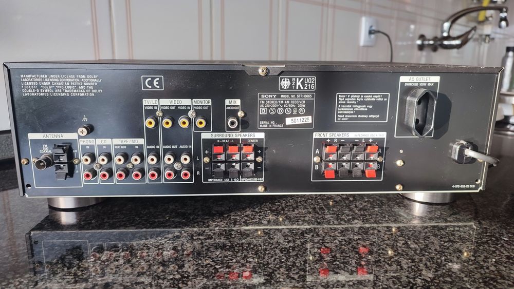 Sony STR D665 amplificador 5.1
