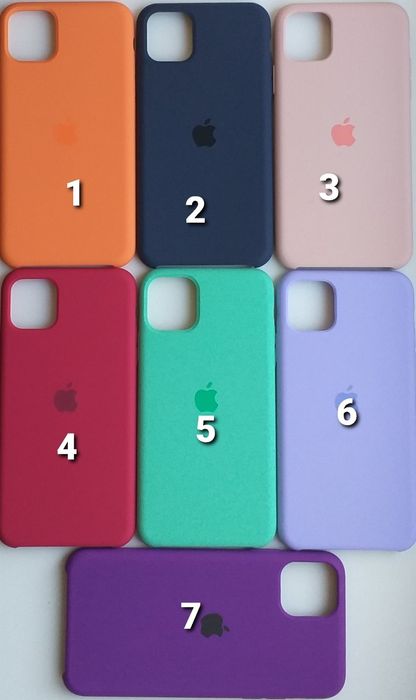 Чехол силиконовый IPhone 11 pro. Soft-touhc покрытие. с микрофиброй