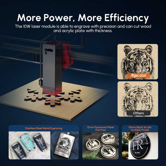 Laser Engraver Algolaser DIY Kit 10W