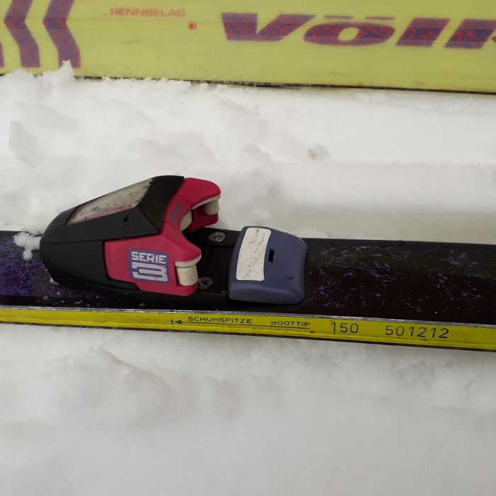 Narty VOLKI 150 cm + kijki