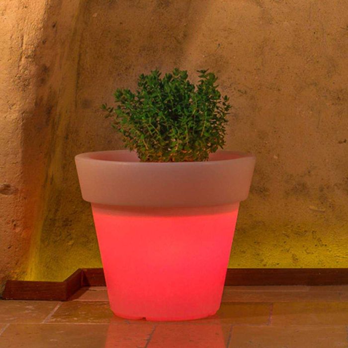Vasos com iluminação led