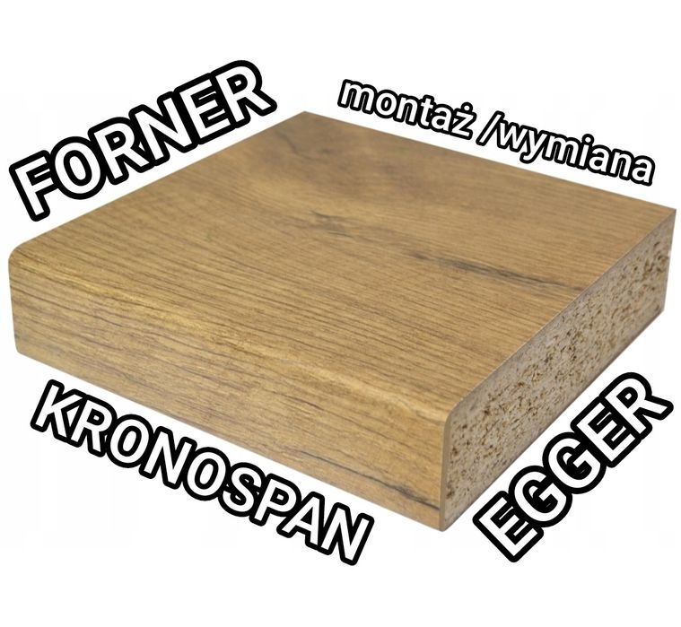 Blaty kuchenne na wymiar pomiar montaż wymiana kompleksowo