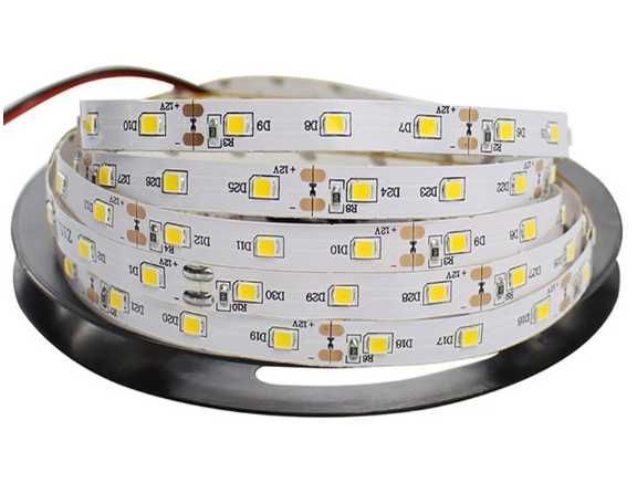 Светодиодная лента 12в SMD2835 5 метров теплый белый
