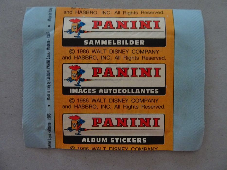 Carteira de cromos fechada Wuzzles - Panini (Ursoleta)