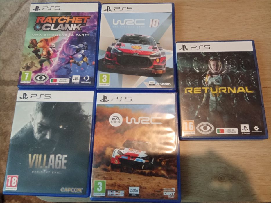 Jogos semi novos PS5