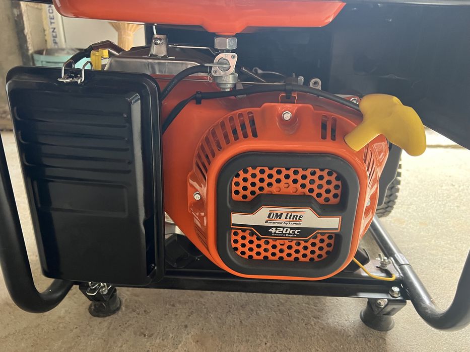 OleoMacLine 6.5кв. Бензо генератор. Електрогенератор.На мідній обмотці