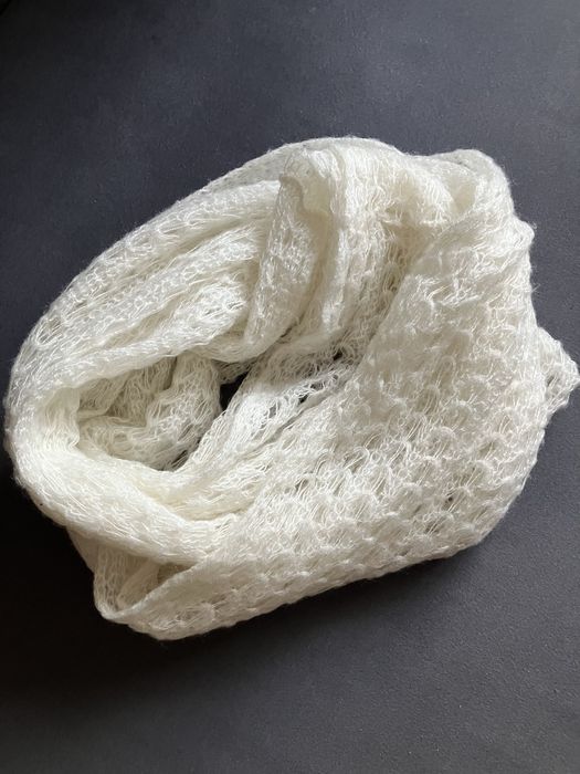 Komin ażurowy, kremowy, House