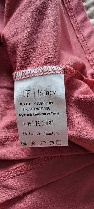 Spódnico-spodenki różowe high waist Fancy S-M