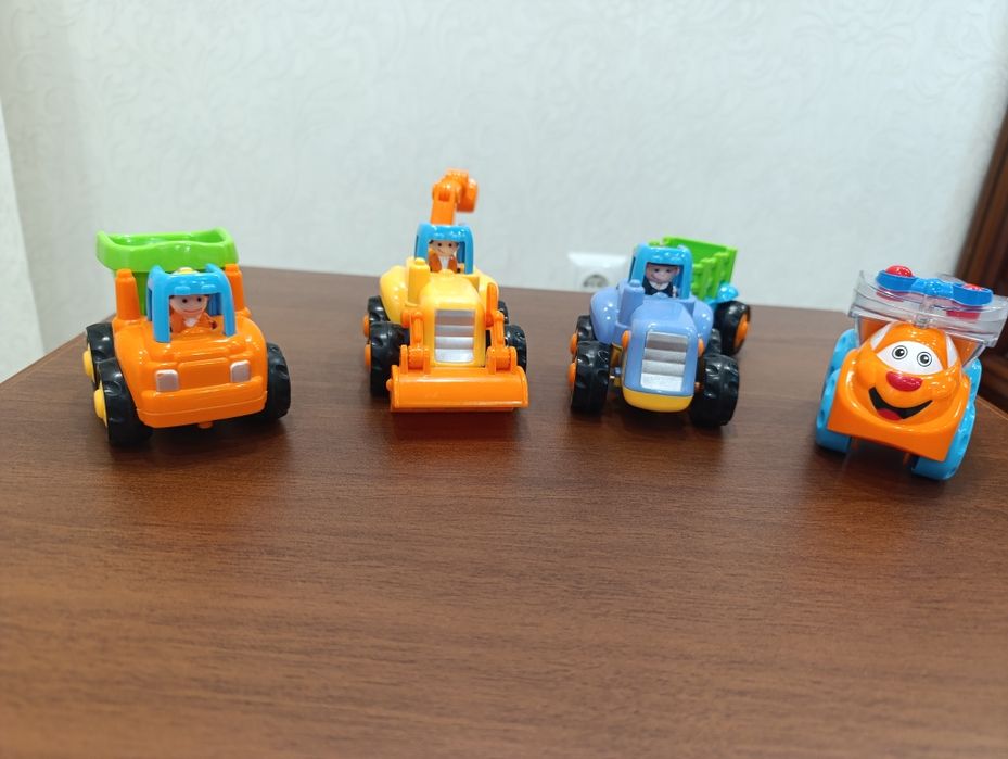 Машинки трактор грузовик ескаватор