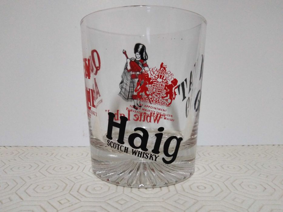 Copo Whisky White Label - Queen Anne - Haigvat - VAT 69