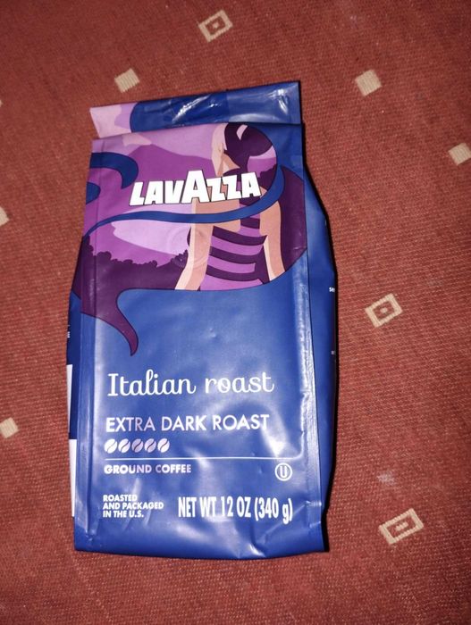 Kawa Lavazza Italian Roast Extra Dark Roast - mielona 340 g