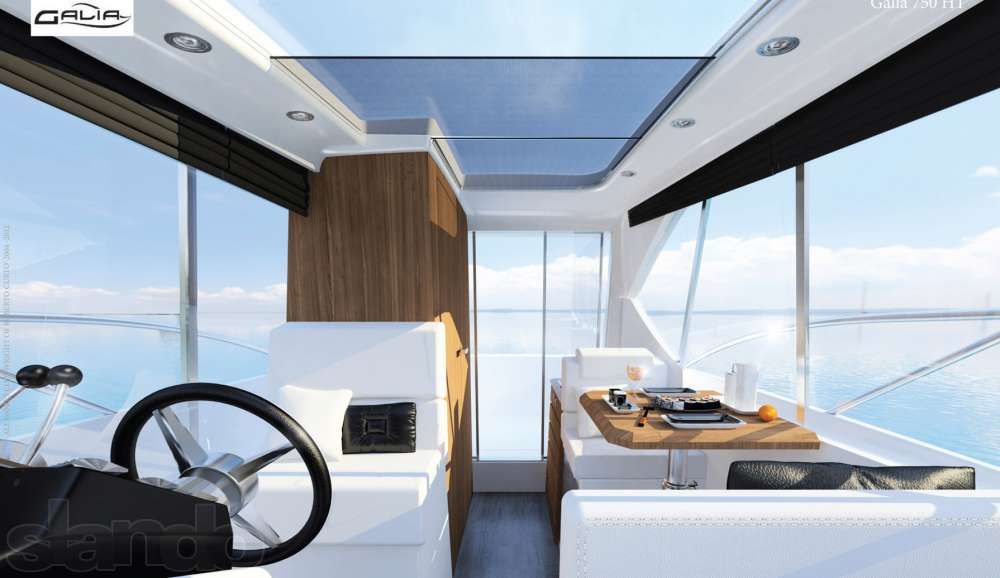 Новая моторная лодка Galia 750HT