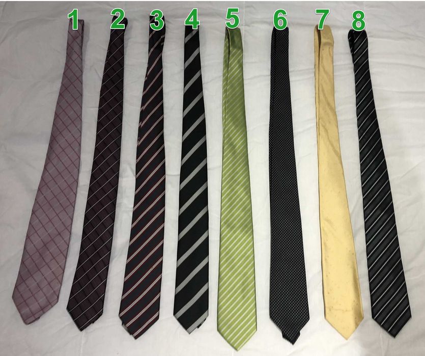 Gravatas Diversas - Várias Cores - 4€ Cada