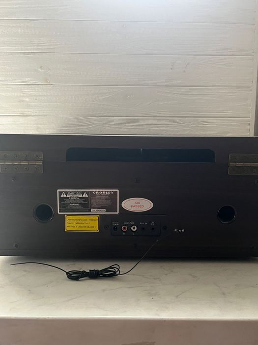 CROSLEY вениловый проигрователь 3 в 1