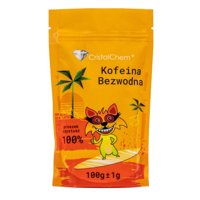 Kofeina Bezwodna 100g # Puszysta # Czystość 100% # Aarti # Puch #