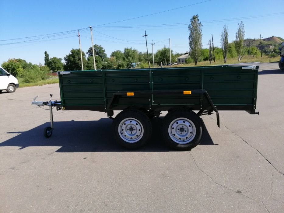 Двохосний Причіп для Легкового Авто. КременьКРД. Прицеп для авто