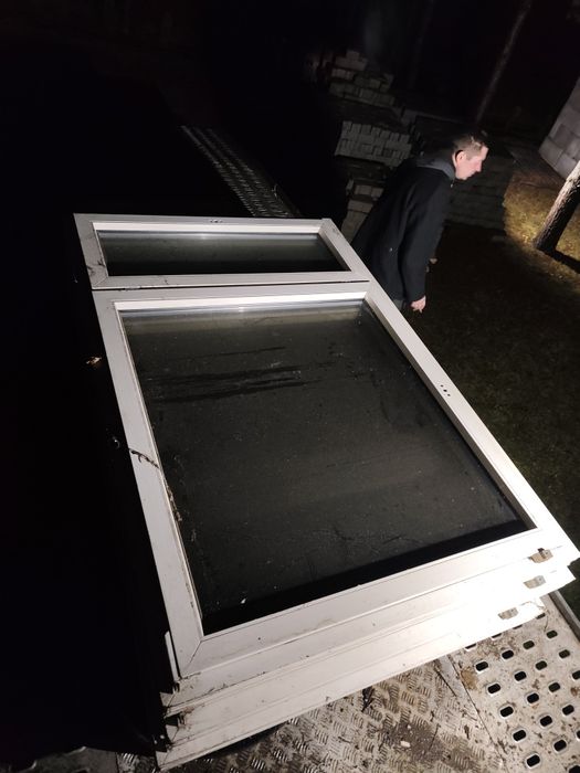 Okno plastikowe okna 173x116cm 4szt. Z Niemiec używane