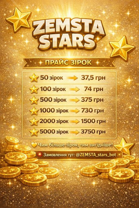 Телеграм зірки, Telegram stars