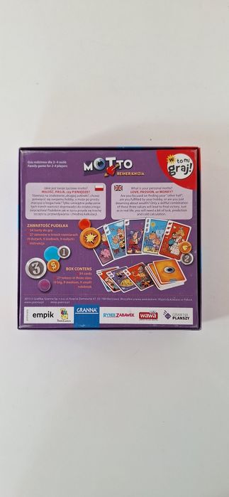 Gra Planszowa Motto