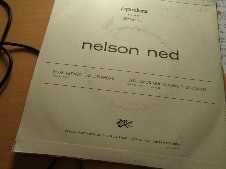 Disco Single Nelson Ned Deus Abencõe As Crianças