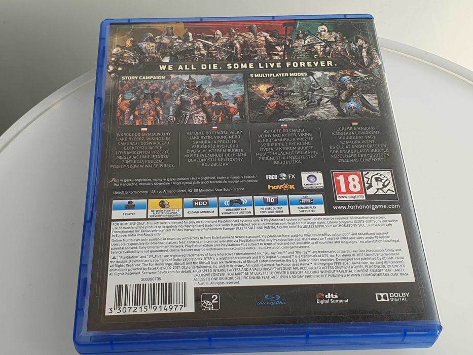 For Honor PL PS4 PS5 Sklep Zamiana
