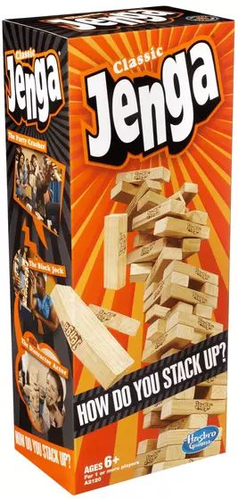 Jenga Refresh Classic. Hasbro. Nowy Produkt